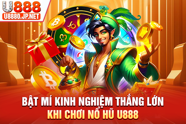 Bật mí kinh nghiệm thắng lớn khi chơi nổ hũ U888